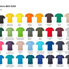 Tshirt 145gr + 190gr - B&C E (Man) - Image 6