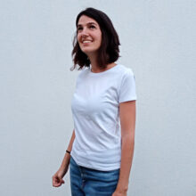 Tshirt "Hi! I'm Organic" 145gr (Woman) - Image 3