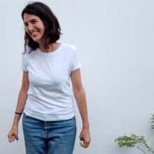 Tshirt "Hi! I'm Organic" 145gr (Woman) - Image 7