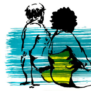 Casal na Praia / Couple at the Beach
