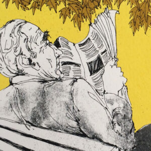 Velhote com Jornal / Old Man with Newspaper