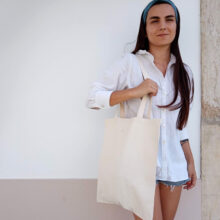 Organic Totebag Canvas 310g (com ou sem fundo / with or without base) - Image 4