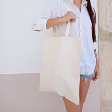 Organic Totebag Canvas 310g (com ou sem fundo / with or without base) - Image 2