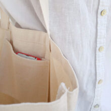 Canvas Totebag com Bolso interior 310g - Image 5