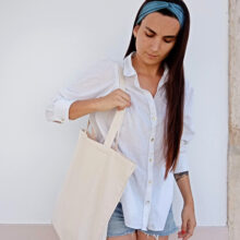 Canvas Totebag com Bolso interior 310g - Image 3