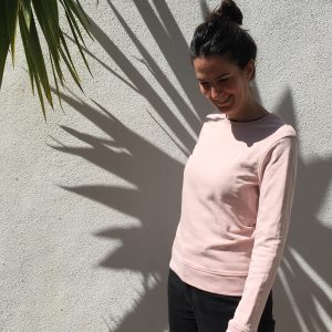 Organic Crew Neck Sweatshirt for Women (Verão/Summer)